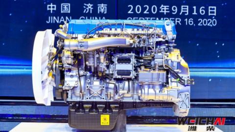 Дизельный двигатель Weichai Power с рекордным КПД Китайская